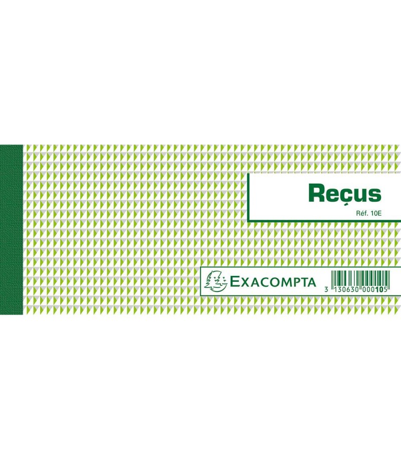 Exacompta - Carnet de reçu + coupon