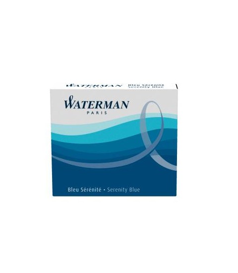 Cartouche encre bleue - Waterman