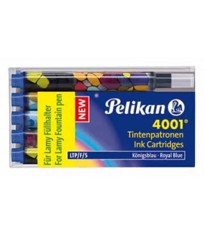 Cartouches compatibles LAMY- Encre bleue- Pelikan
